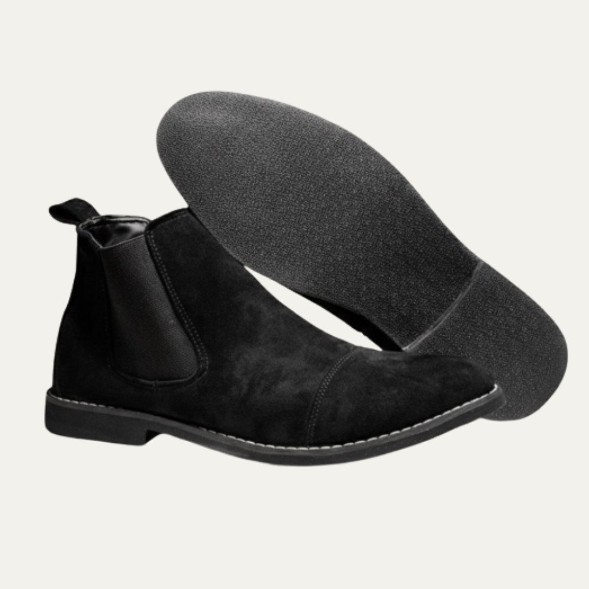 The Harris Men’s Classic Slip On Suede Chelsea Boots