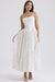 White Ditsy Floral