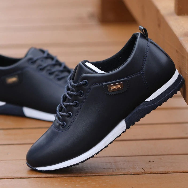 The Bond Street Men’s Shoes Leather Sneakers
