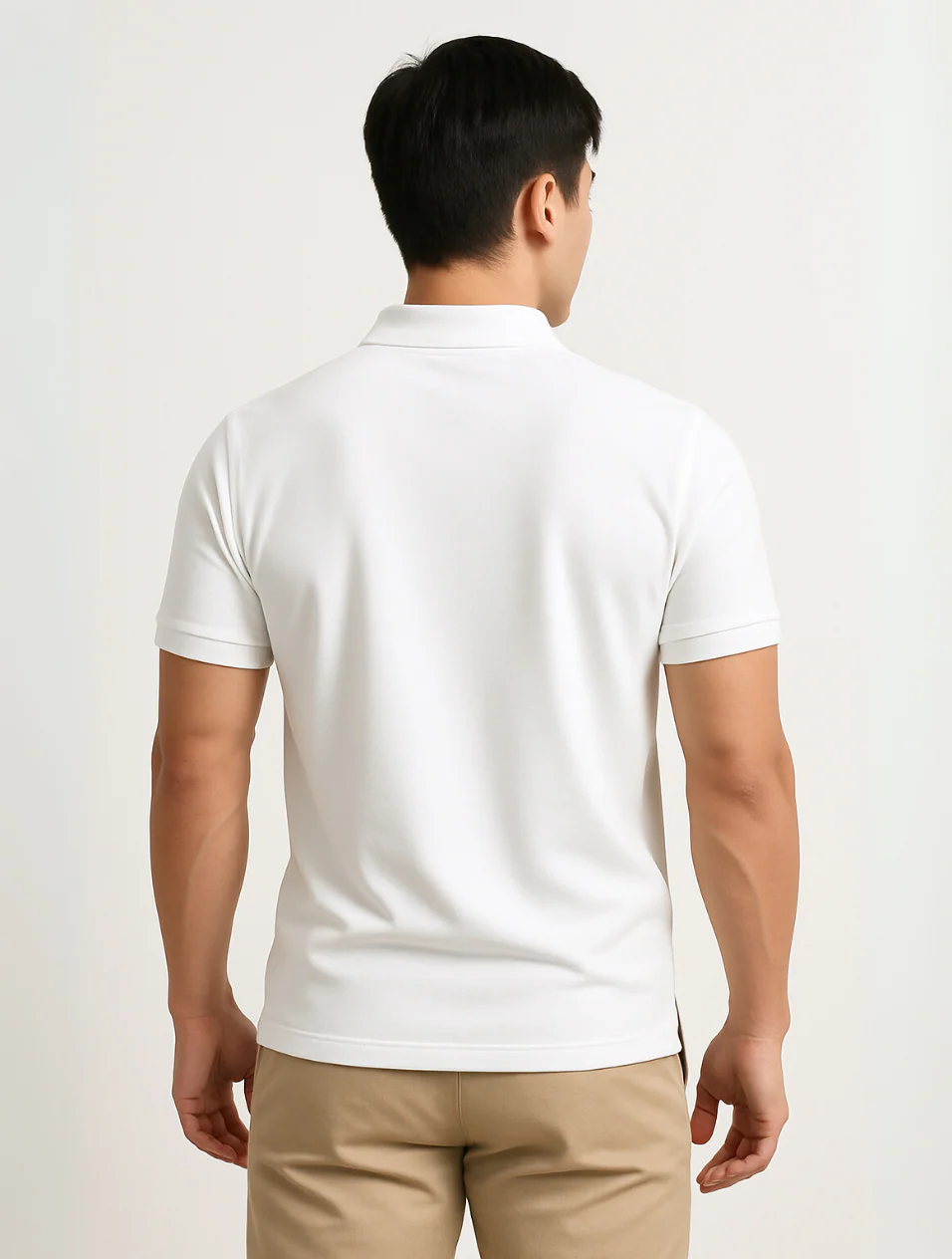 The Corsica Men's White Old Money Polo Shirt