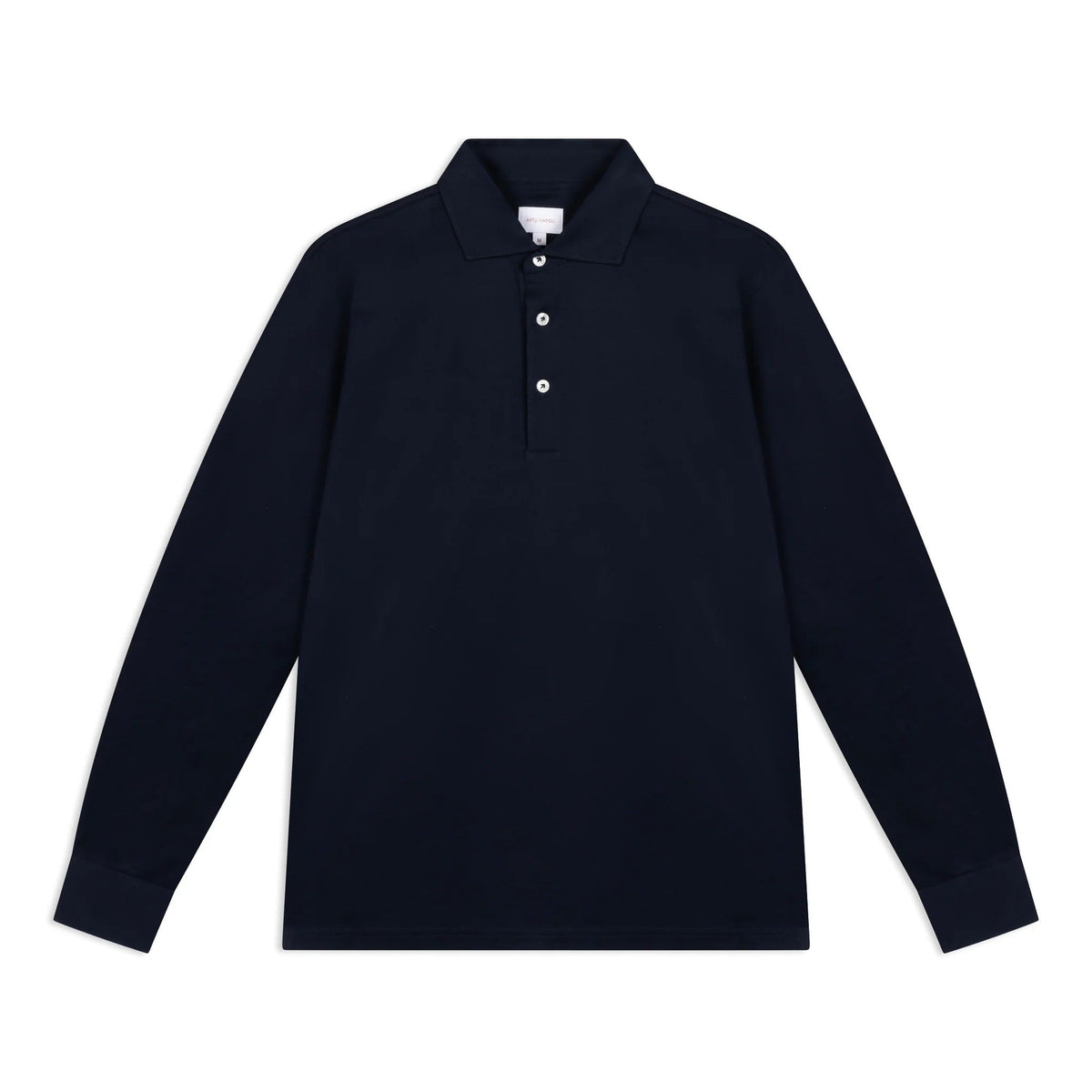 The Rodeo Drive Men's Smart Casual Cotton Polo Shirt - Navy Blue