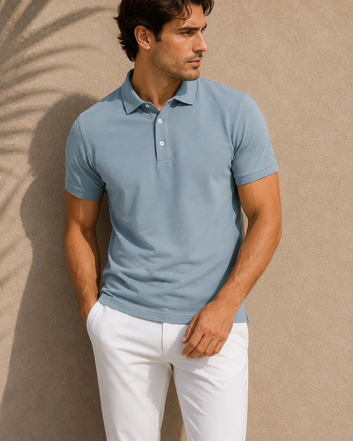 The Avalon Men's Trendy Smart Casual Polo Shirt