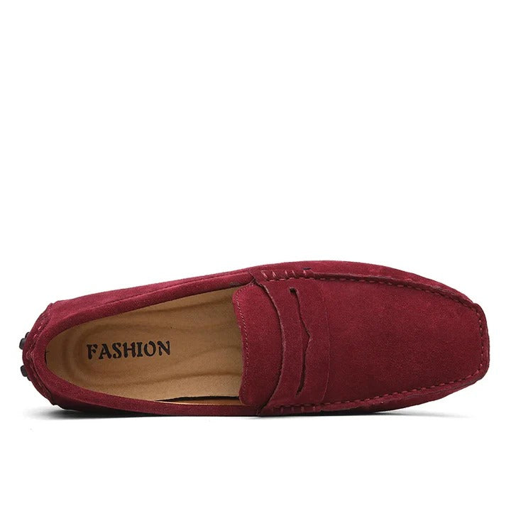 The Porto Grande Men's Casual Suede Loafers