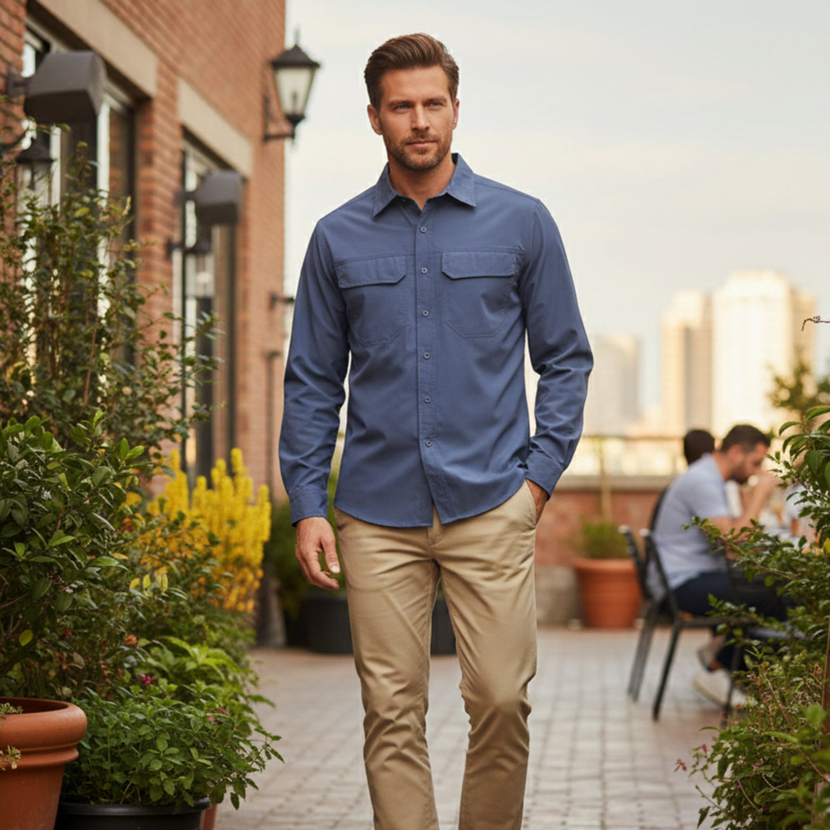 The Marseille Men’s Quick Dry Tactical Brethable Shirt