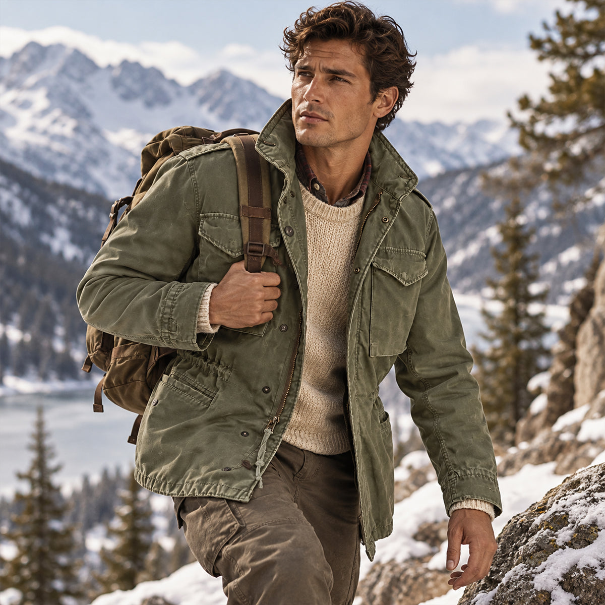 Men's Military Field Jacket