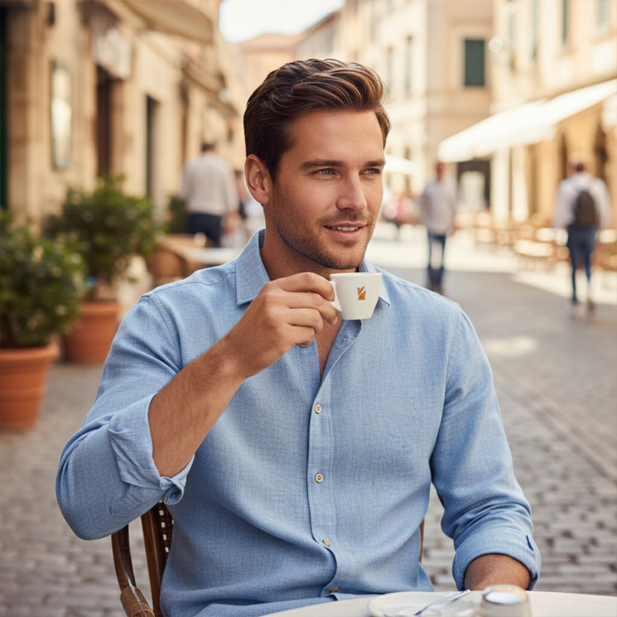 The Broni Men's Premium Long Sleeve Shirt