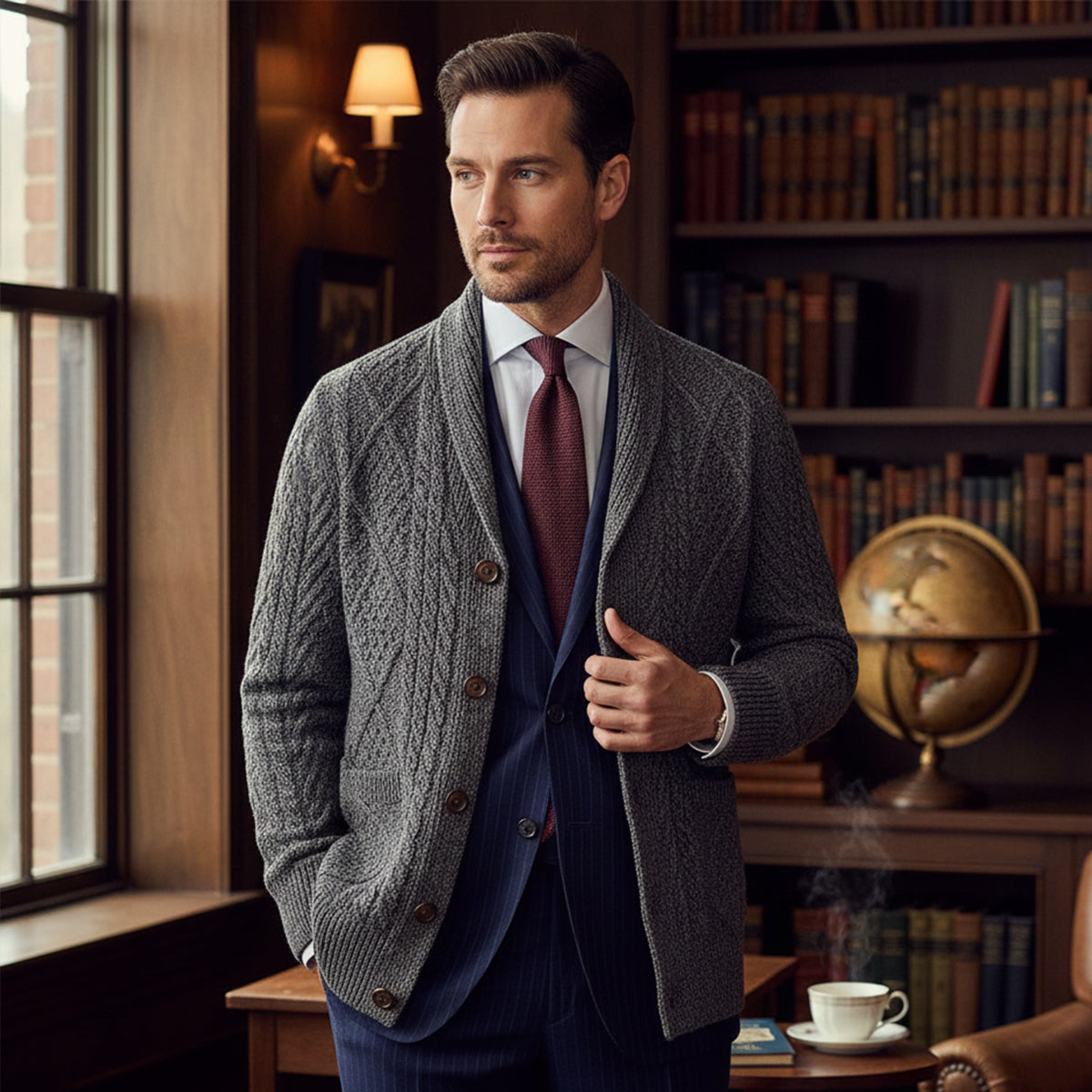 The Manchester Cardigan for Men