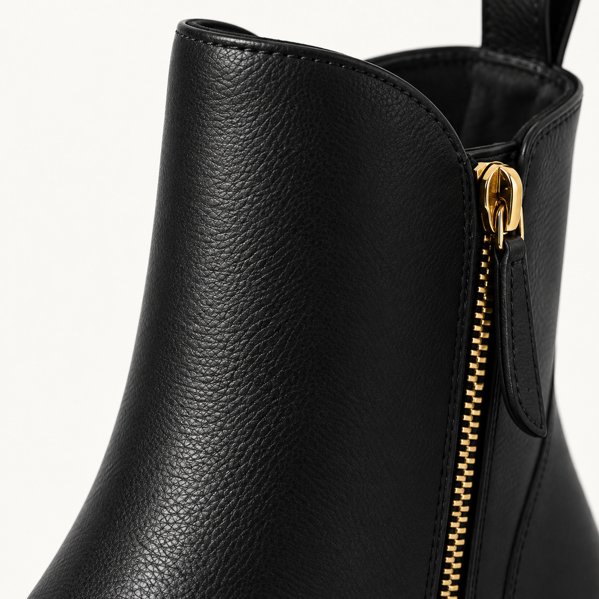 Women’s Ankle Boots – Side Zip Block Heel Booties