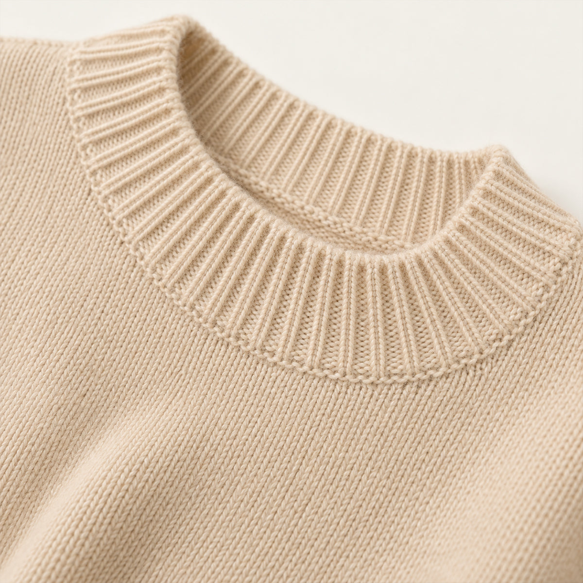 Women's Oversized Sweater with Asymmetrical Hem