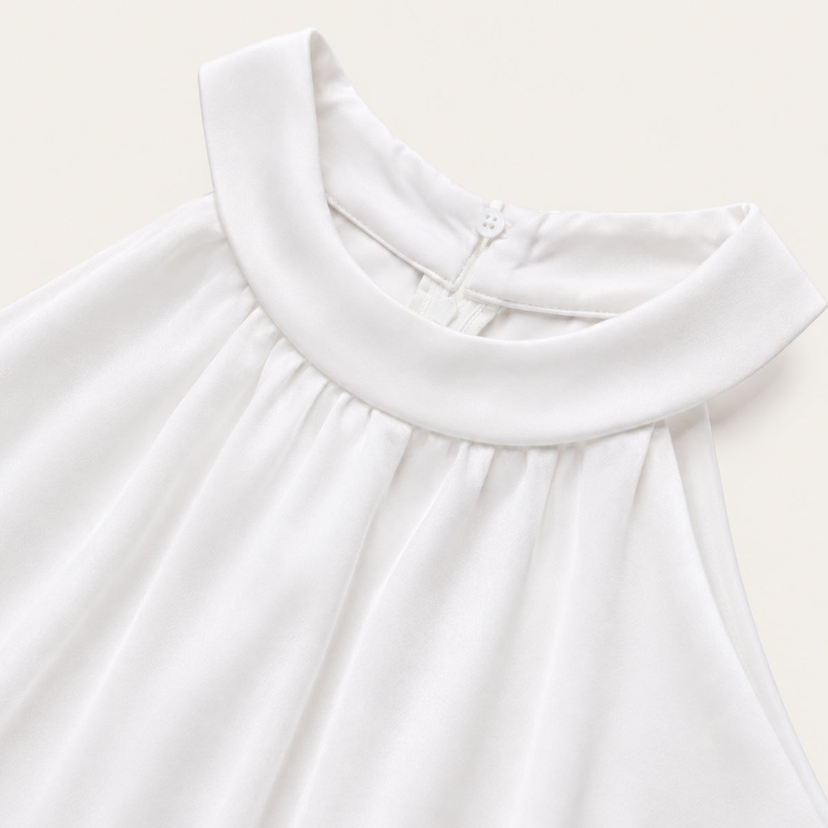 Midi Dress with Halter Neck and Off Shoulder