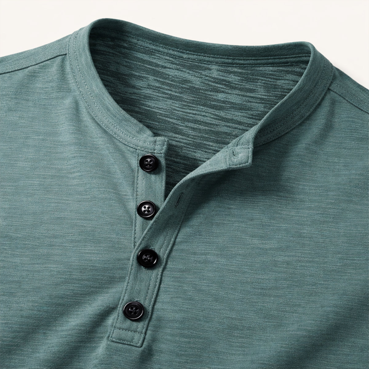 The Bathwick Men’s Breathable Henley Collar Summer T Shirt