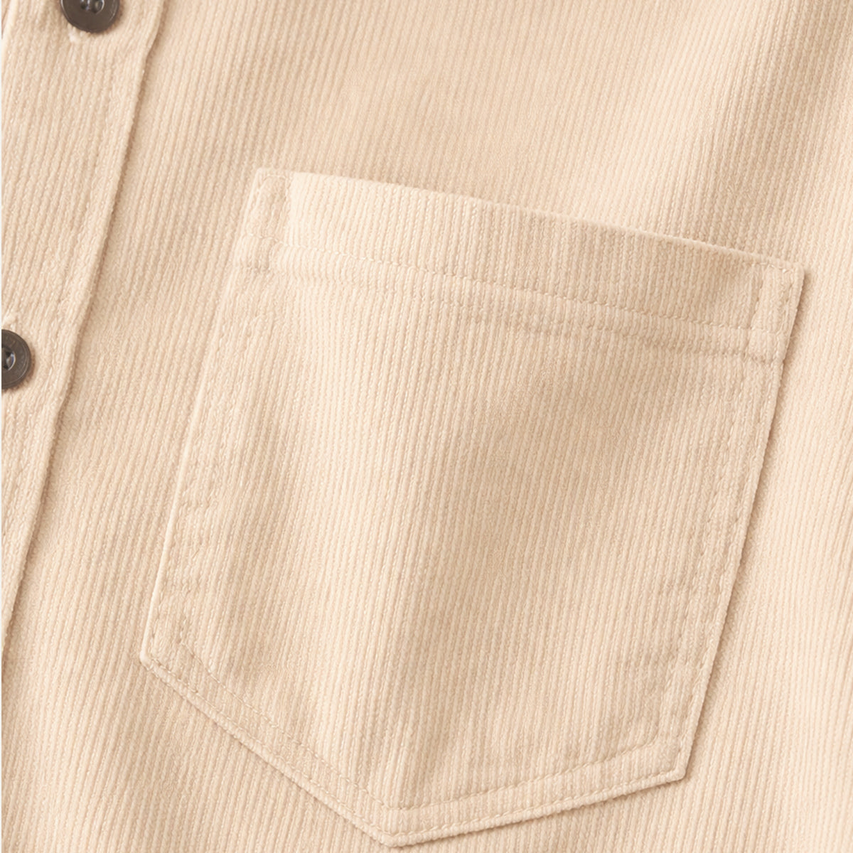 The Appenzell Men’s Solid Color Casual Corduroy Shirt