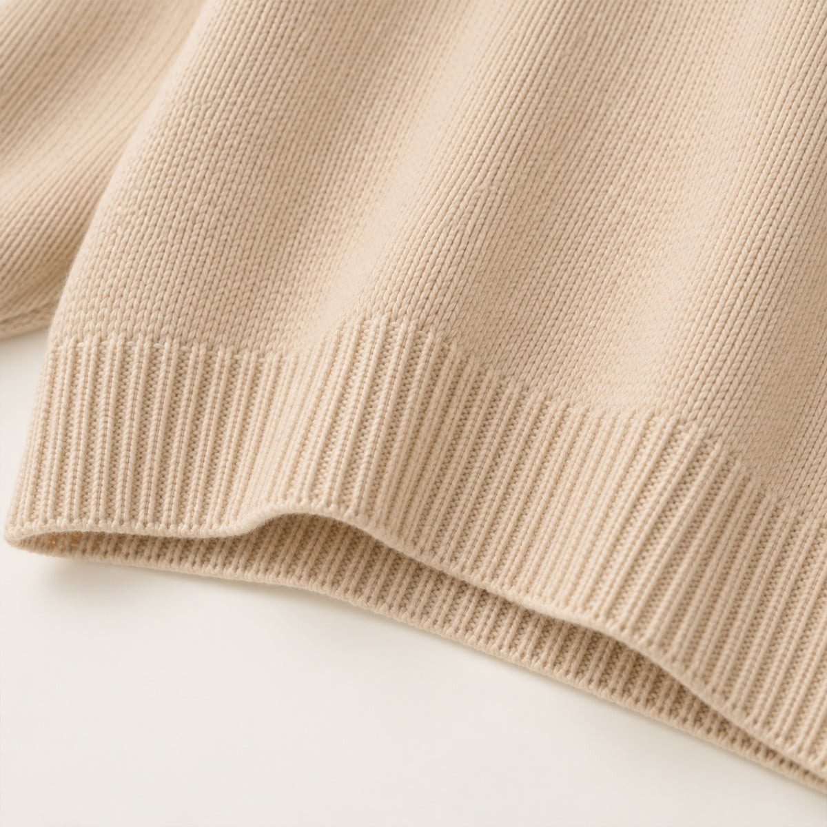 Women's Oversized Sweater with Asymmetrical Hem
