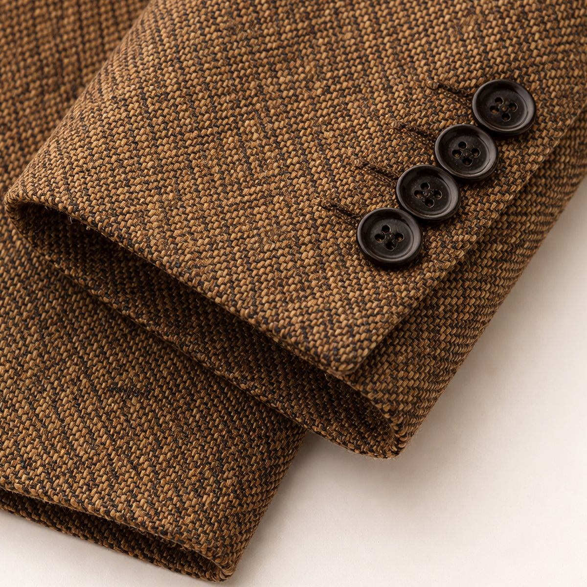 The Jefferson Men’s Classic Wool Herringbone Wedding Guest Tweed Blazer