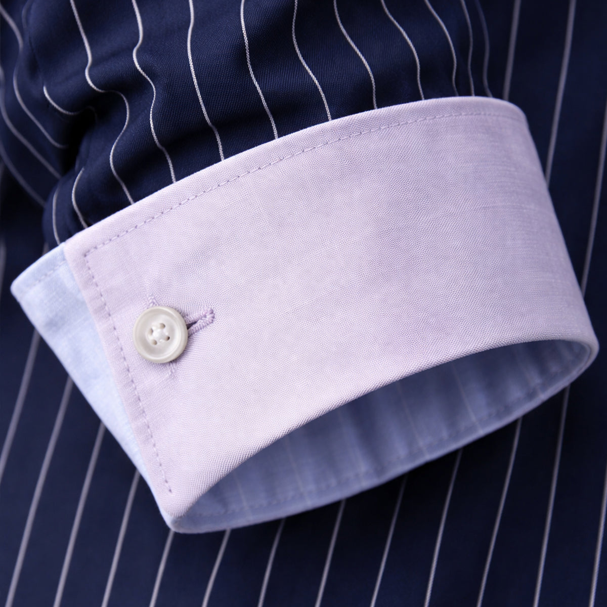 The Sorrento Men’s Trendy Slim Fit Striped Button Up Shirt