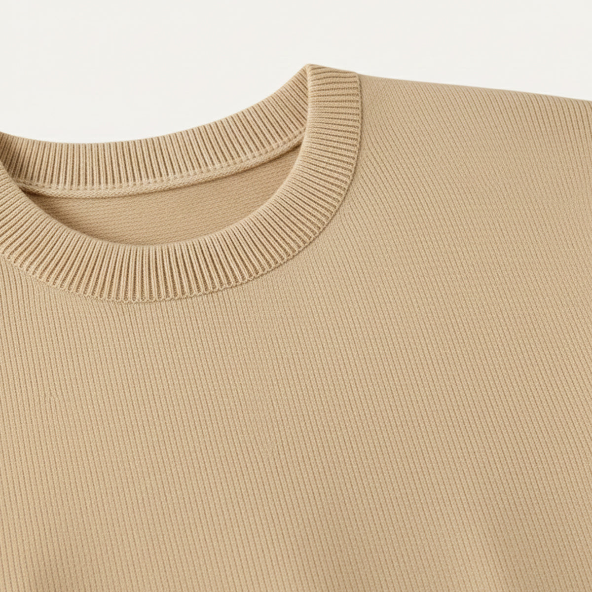 The Evoque Men’s Slim Fit Wool Shirt – Lightweight Short Sleeve Knit
