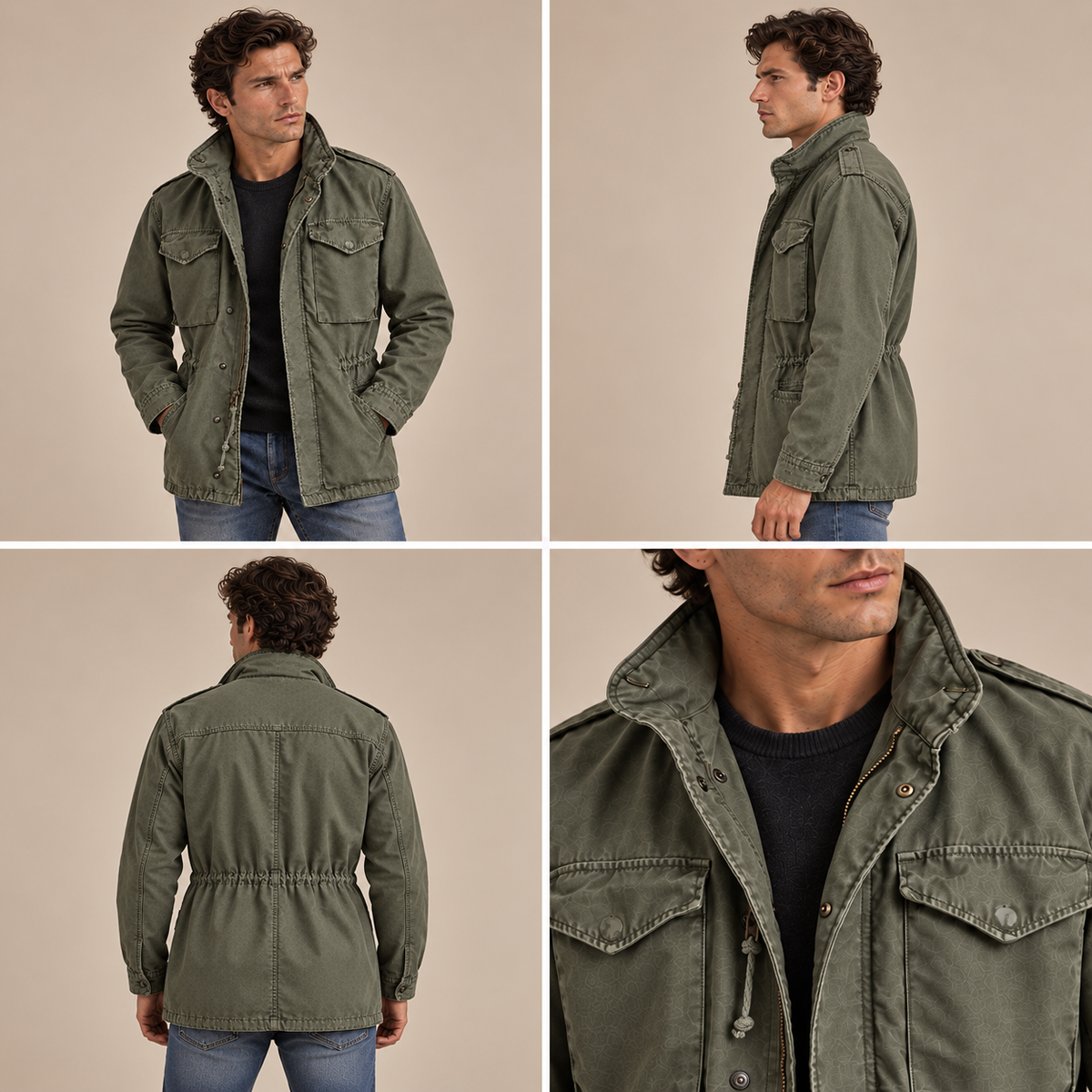Men's Military Field Jacket