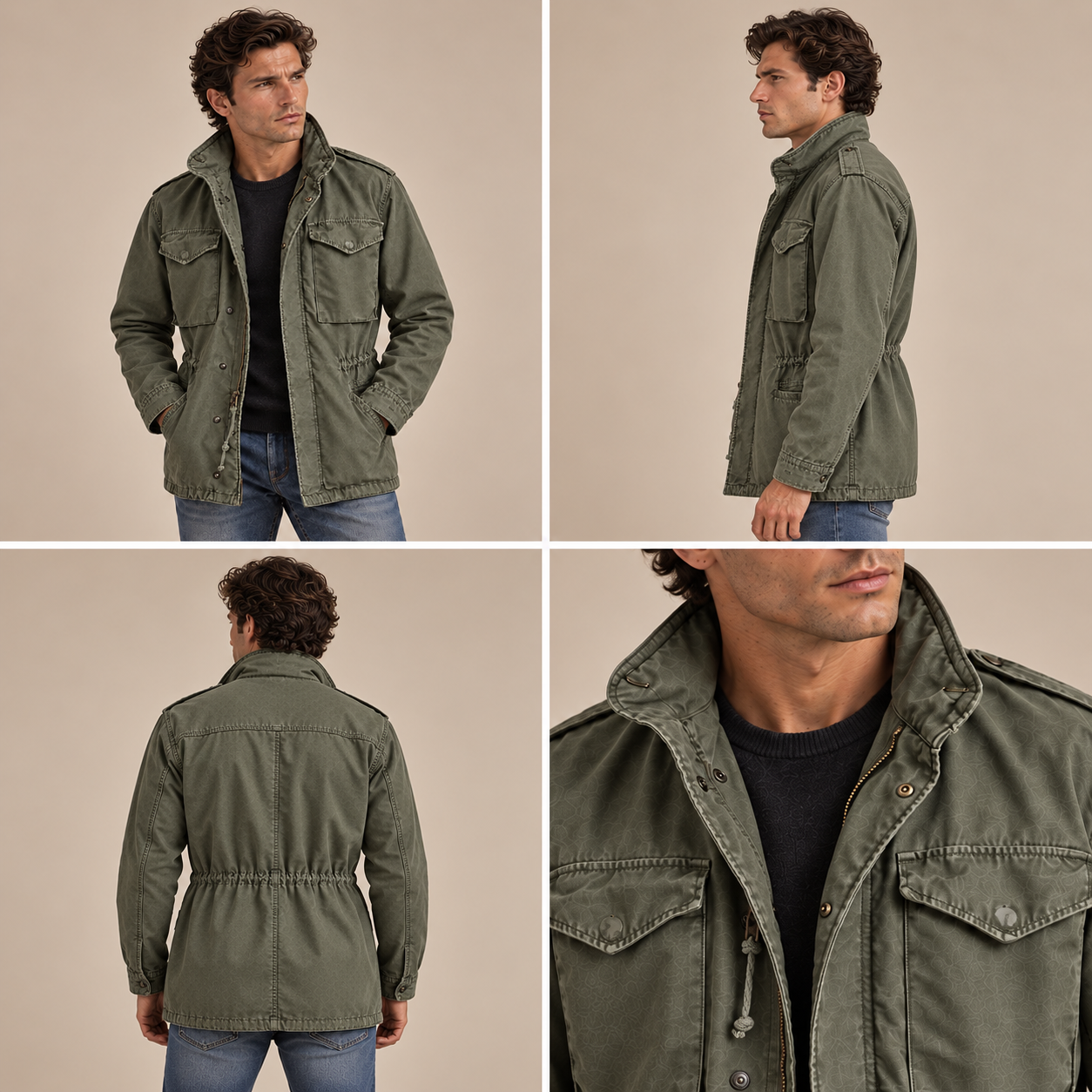 Men's Military Field Jacket