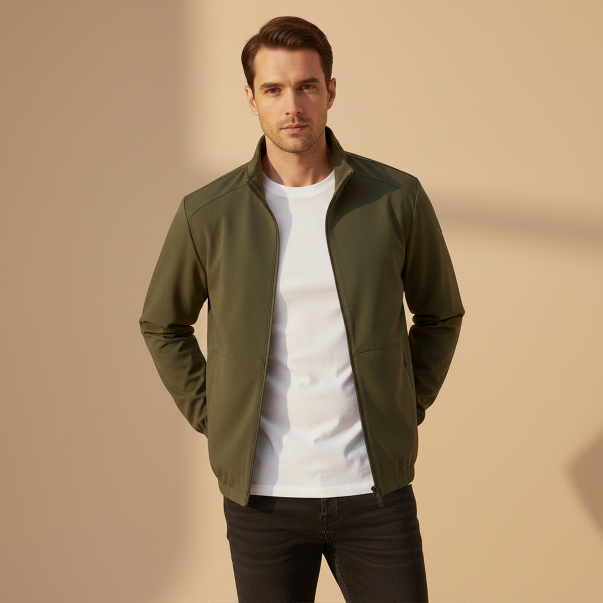 The Oslo Lightweight Windbreaker Jacket for Men