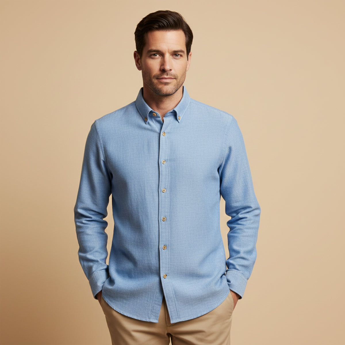 The Broni Men's Premium Long Sleeve Shirt