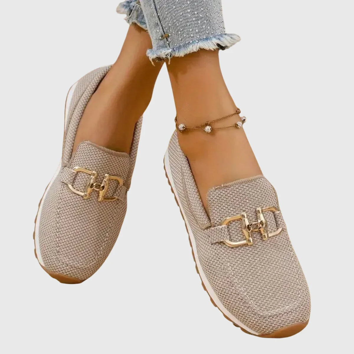 Slip On Mesh Loafer Sneaker with Lug Sole
