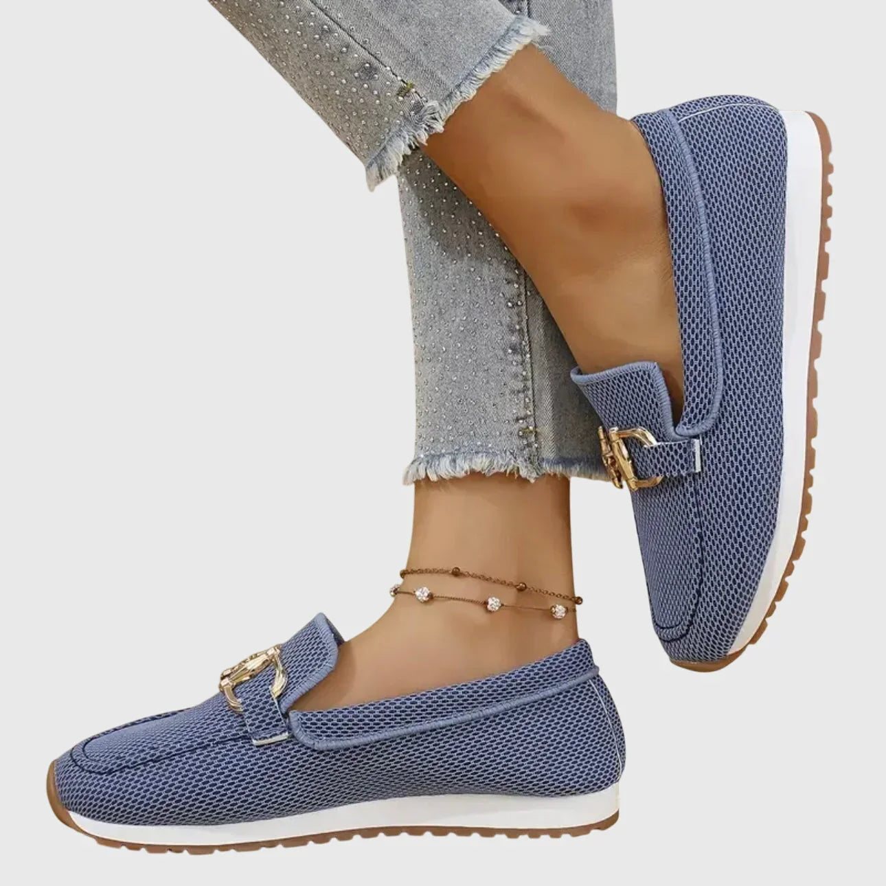 Slip On Mesh Loafer Sneaker with Lug Sole