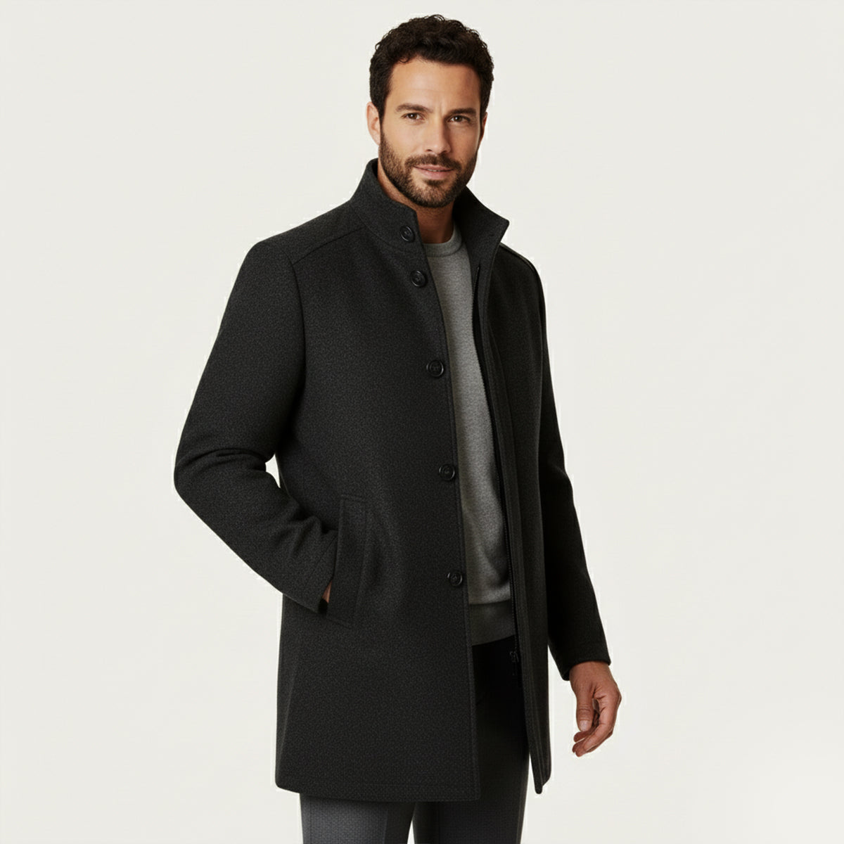 The Vienna Wool Coat – Men’s Classic Overcoat